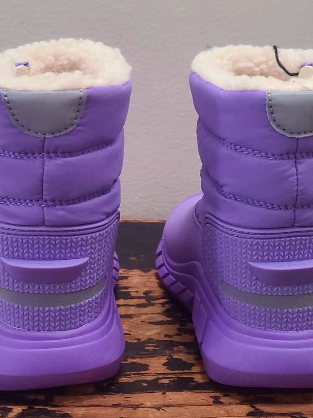 Hunter Toddler Girl Intrepid Insulated Snow Boots Waterproof Purple Boots Size 5